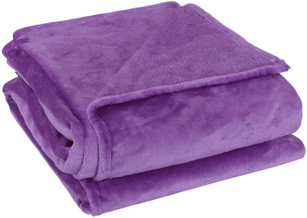 Sourcing Map Cozy blanket bedspread Soft & warm fleece blanket as a sofa blanket Sofa blanket Living room and cuddly blanket Woolen blanket soft velvet plush apple green 150X200Cm Beds and Blankets uxcell Purple 180X200Cm