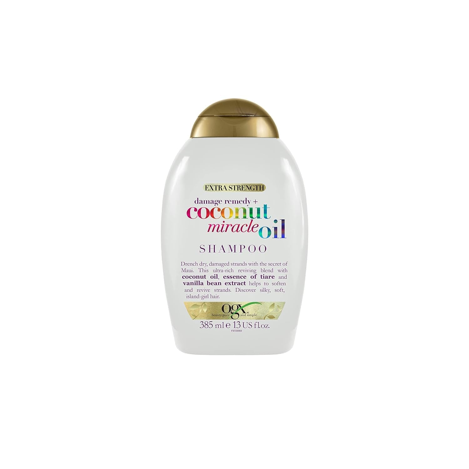 OGX Coconut Miracle Oil Conditioner, Moisturizing Coconut Oil Hair Care Conditioner, 385ml Hair Care OGX Shampoo