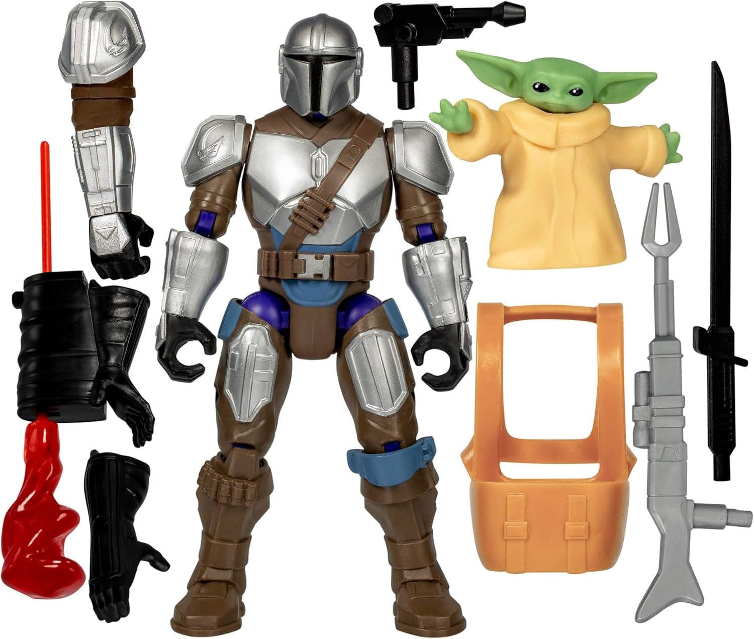 Star Wars Mixmashers Stormtrooper Customizable Mix-And-Match Action Figure & Accessories Action figures Naty Shop Mandalorian