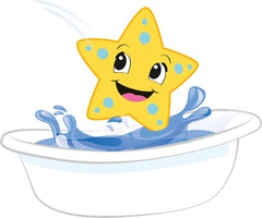 Simba 104010071 - ABC stea de mare moale, jucărie pentru copii, stele din material textil umplute cu polistiren, 3 bucăți, de la 6 luni Jucarii Bebe Naty Shop