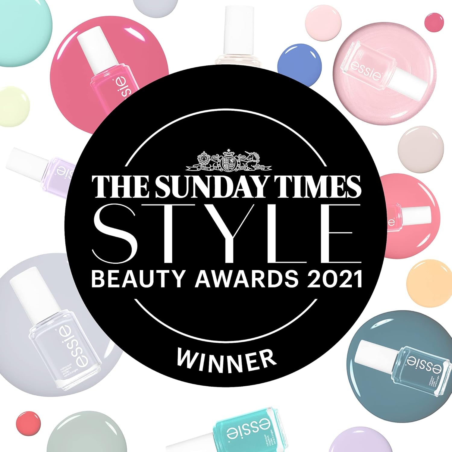 Essie Glitter Nail Polish No. 275 a cut above, glitter/pink, 13.5 ml