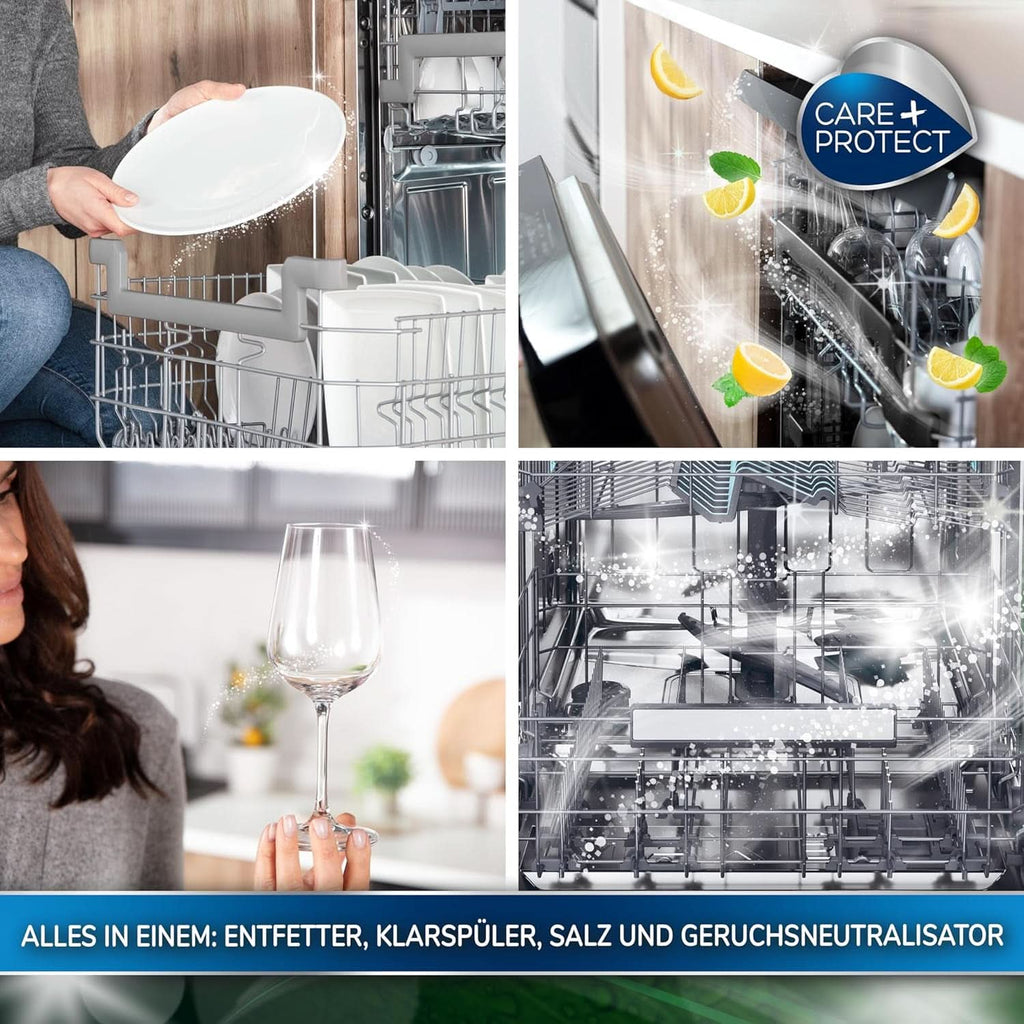CARE + PROTECT - Gel ecologic pentru mașina de spălat vase, hipoalergenic, 650 ml Naty Shop