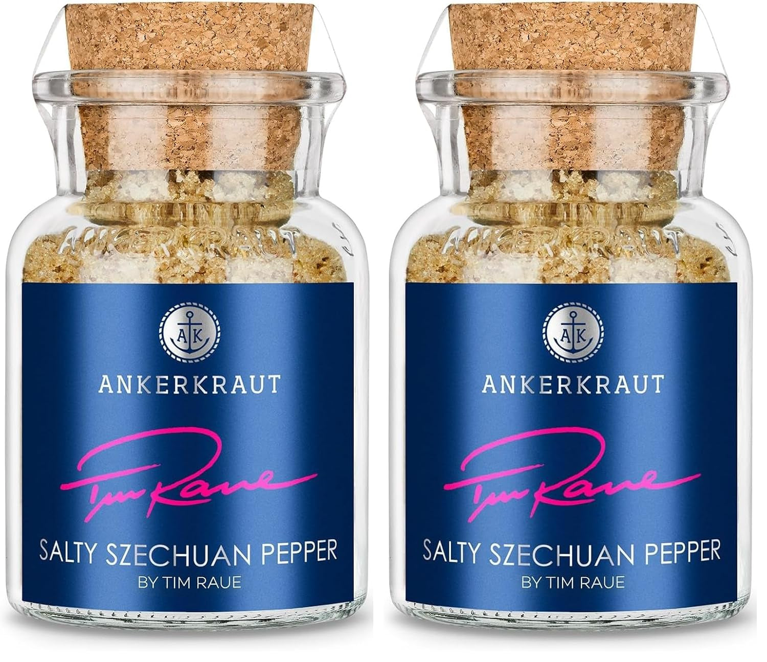 Ankerkraut Smoky Fries by Tim Raue, Mischung würzender Ingredient für Pommes Frites, Gourmet Pommes mit Rauch-Aroma, 145 g in Korkenglas