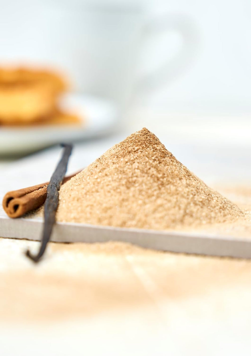 Fuchs Gewürze - Zimt Zucker Vanille - Gewürz zum Versüßen von Wafeln, Milchgetränken oder Joghurt - aus natürliche Ingredient - 100 g in wiederverwendbarer, recyclebarer Dose