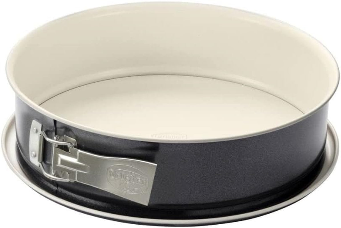 Dr. Oetker Gugelhupfform Ø 22 Cm BACK-TREND, Backform Für Gugelhupf, Runde Bundform Aus Stahl Mit Keramisch Verstärkter Antihaft-Beschichtung (Farbe: Creme/Anthrazit), Menge: 1 Stück Molds and trays for baking Naty Shop Springform 28Cm