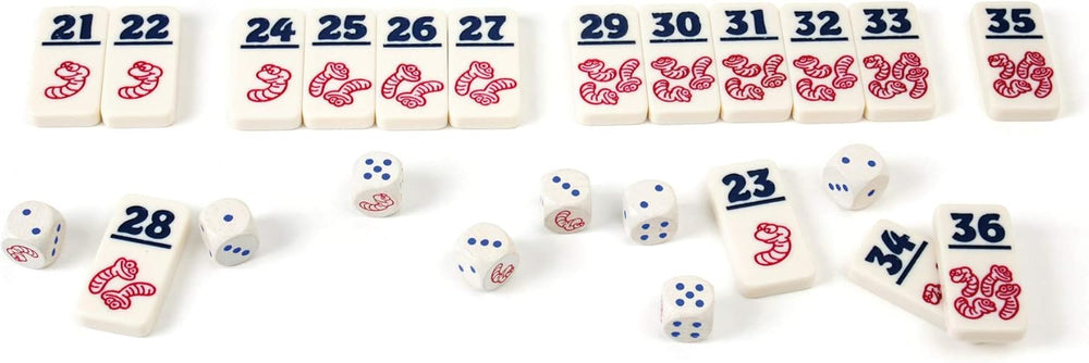 Zoch 601125200 – Heckmeck am Bratwurmeck – the turbulent dice game in the popular chicken frame for smart birds who have smelled the bratwurmeck worm, from 8 years