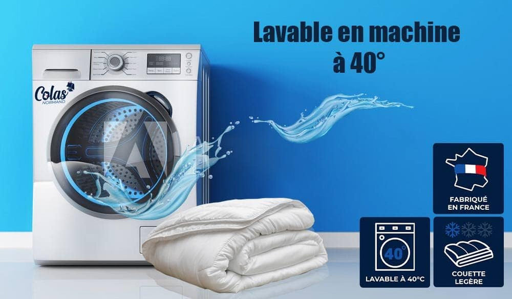 NORMAN COLAS | Light quilt, 240 X 220 cm, organic cotton, recycled filling Duvets and quilts Naty Shop