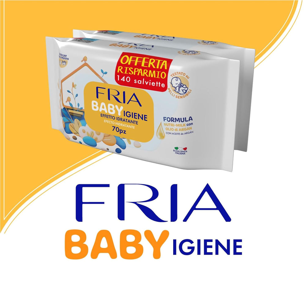 Wet Wipes, Pack of 2 (144 Wipes)