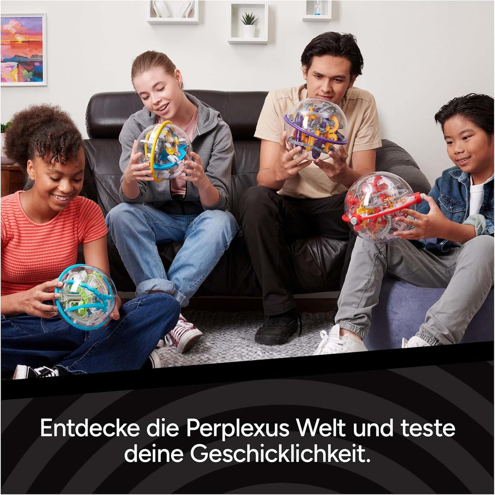 Spin Master Games - Perplexus Beast 3D Ball Maze with 100 Obstacles, Patience Game for Kids 9+ and Adults