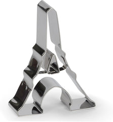 Formă de biscuiți Turnul Eiffel, oțel inoxidabil, argintiu, 8 x 8 x 8 cm