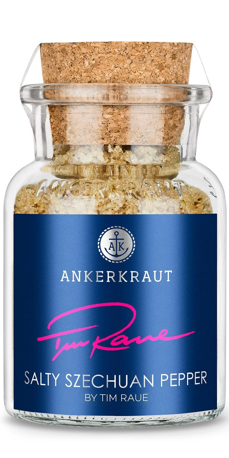 Ankerkraut Smoky Fries by Tim Raue, Mischung würzender Ingredient für Pommes Frites, Gourmet Pommes mit Rauch-Aroma, 145 g in Korkenglas