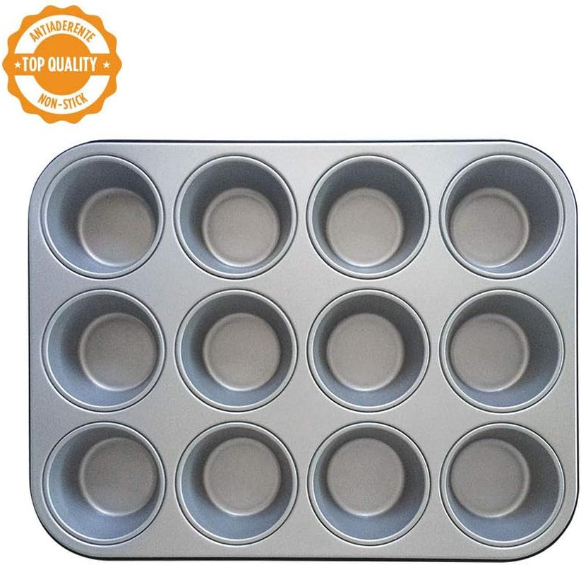 0062750 baking pan for 12 muffins Molds and trays for baking Naty Shop