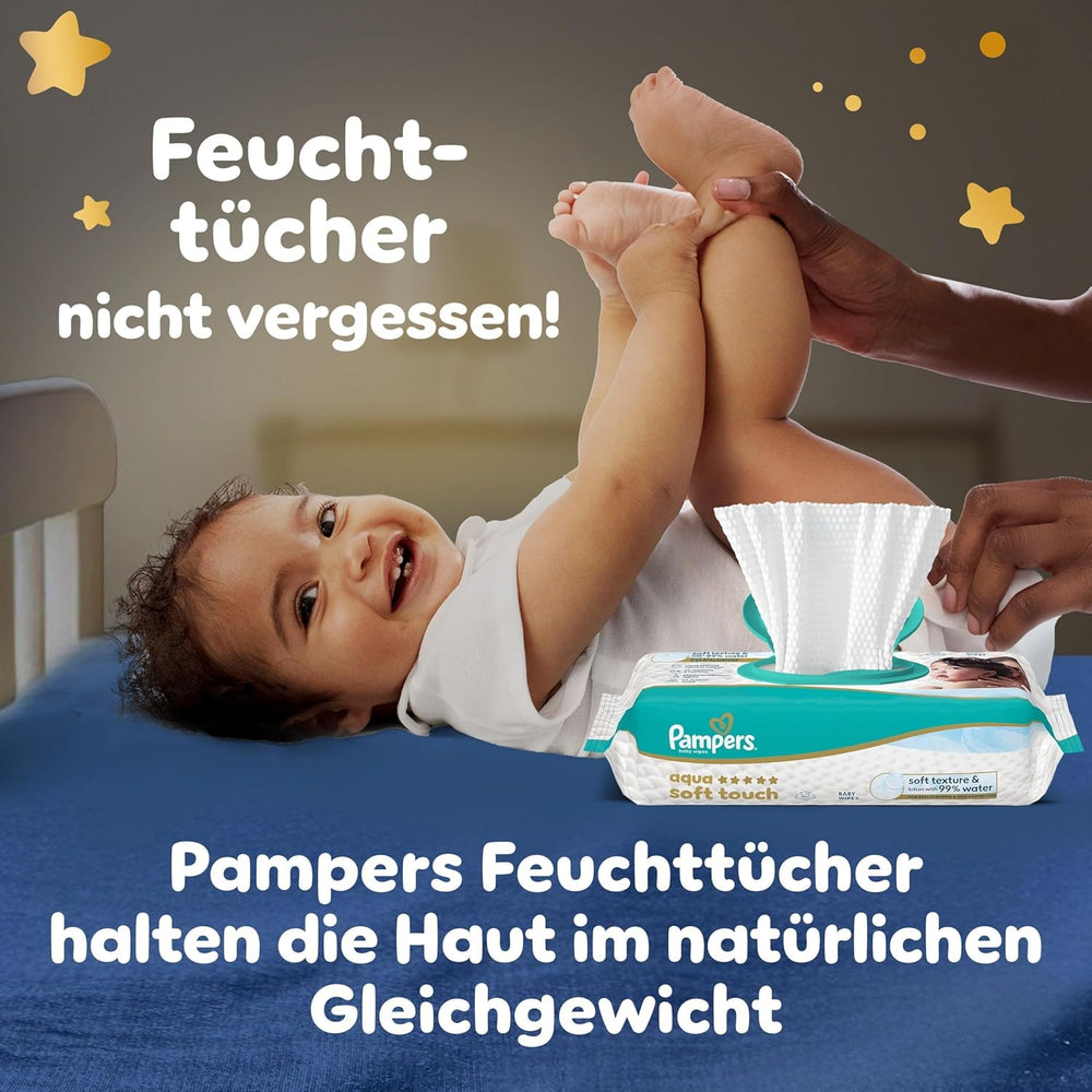 Pampers Night Pants size 6 diapers, 138 pieces, 13kg-19kg, provide extra protection for the whole night.