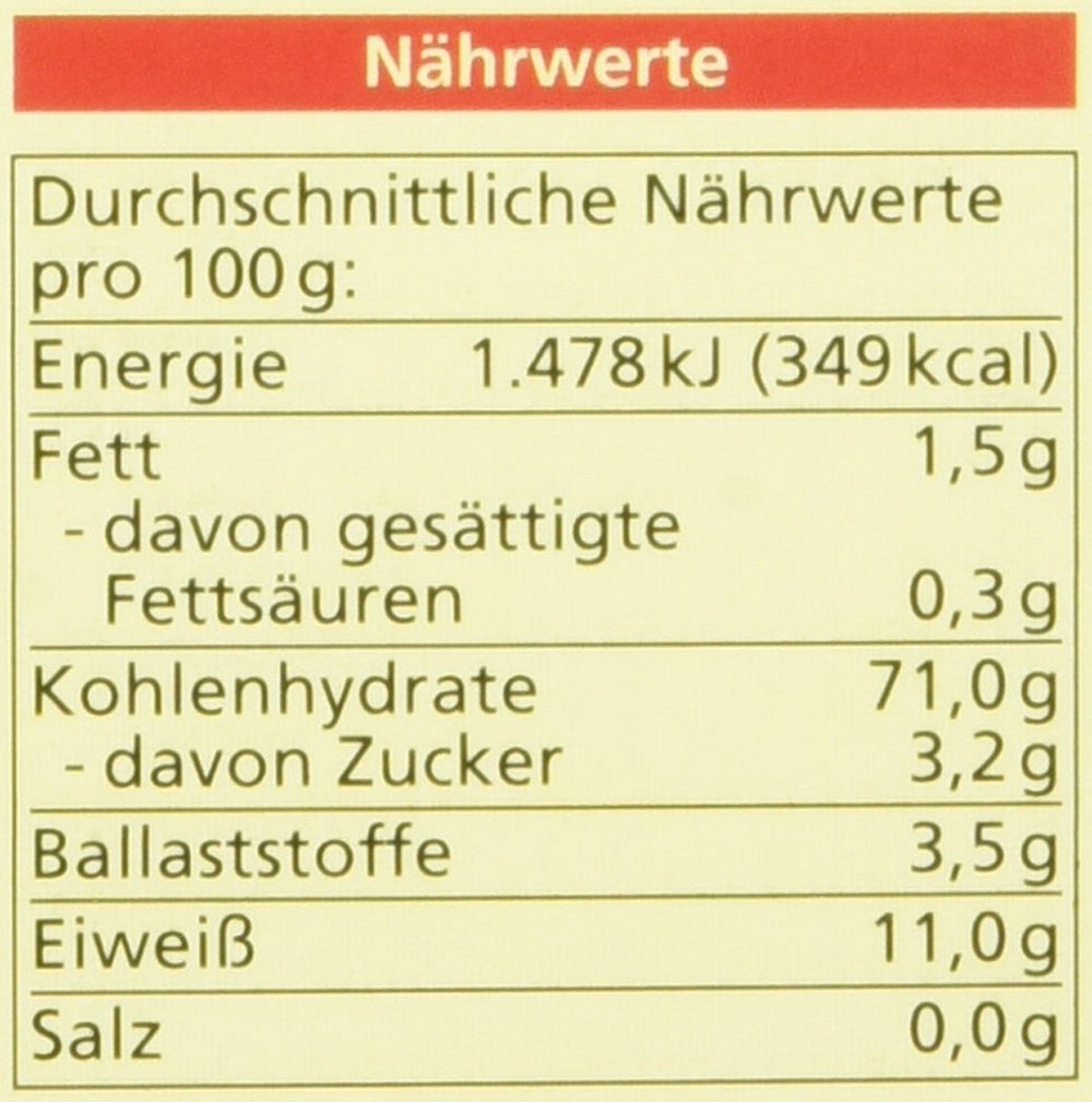 Organic lasagna, 250g