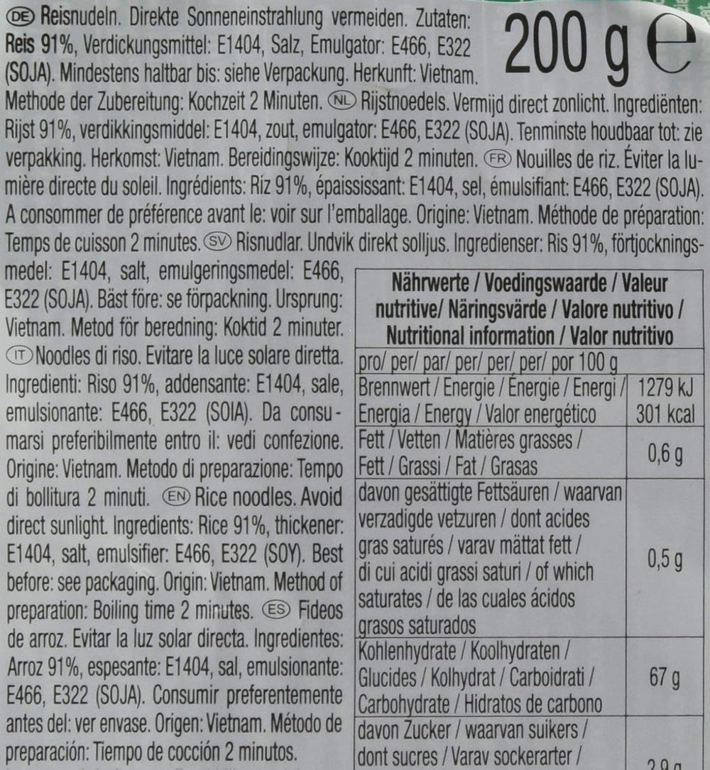 ACECOOK - OR RICE NOODLES - (1 X 200 GR)