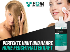 Glicerină vegetală, 100% naturală, hidratant natural pentru păr și piele, ideal pentru săpunuri, șampoane, creme, 1 litru Duș și baie Naty Shop