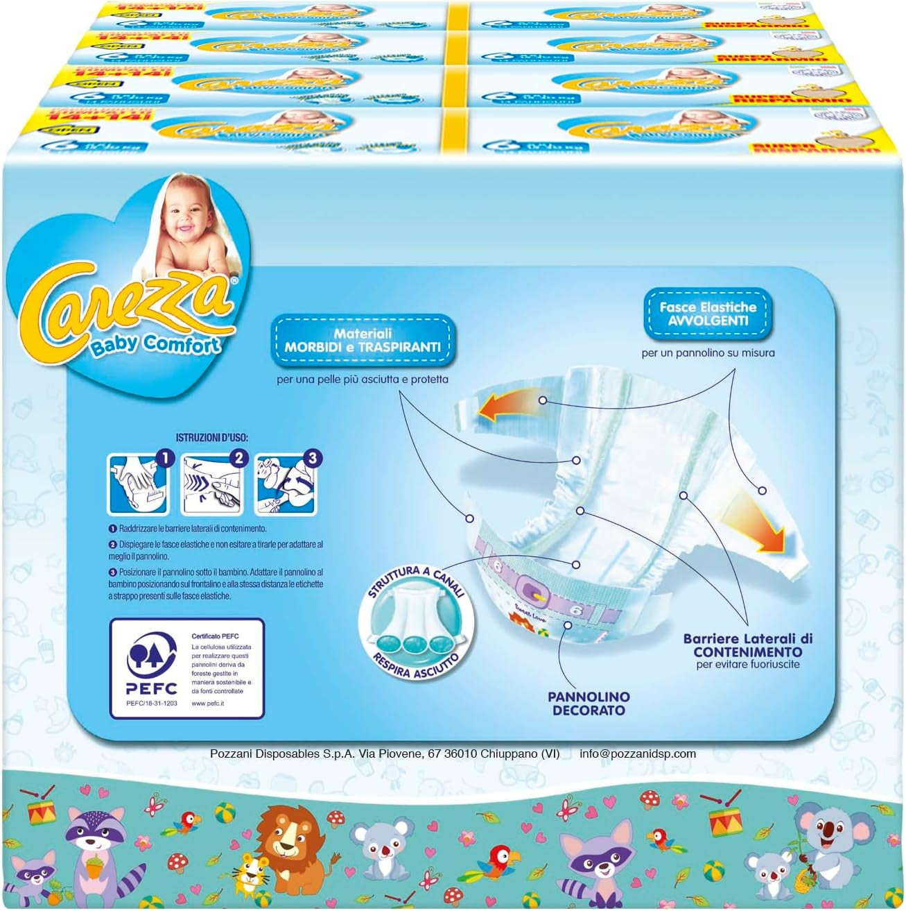 Baby Comfort XXL | Size 6 (16-30kg) | 140 diapers