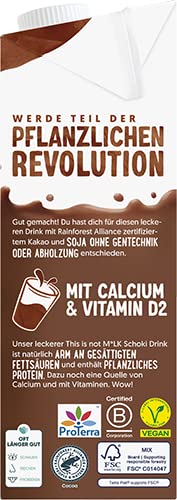 Alpro Vanilla Soy Drink - Vegan, laktosfri, med vitaminer