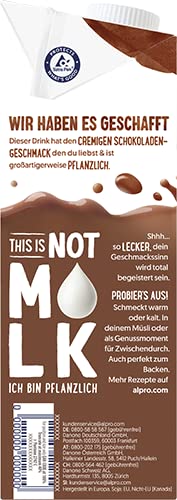 Alpro Vanilla Soy Drink - Vegan, laktosfri, med vitaminer