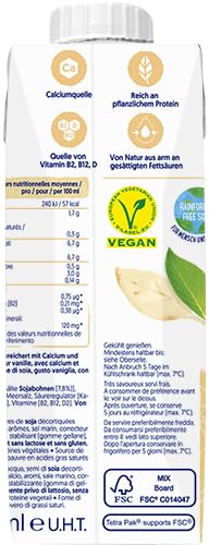 Alpro Vanilla Soy Drink - Vegan, laktosfri, med vitaminer