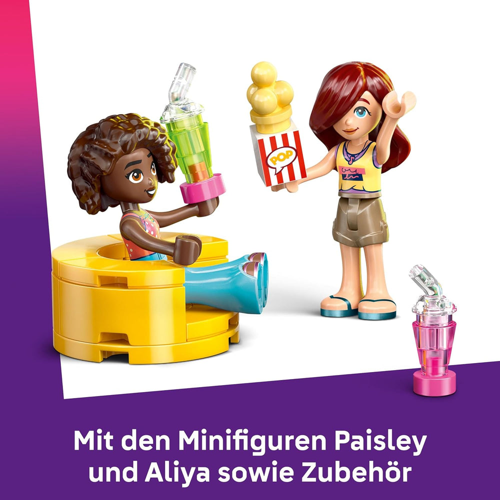 LEGO Friends Friendship Movie Night Toy for 6+ Year Old Girls - incl. 2 Mini Dolls, a Screen and a Light Brick Projector - Creative Building Set - 42642