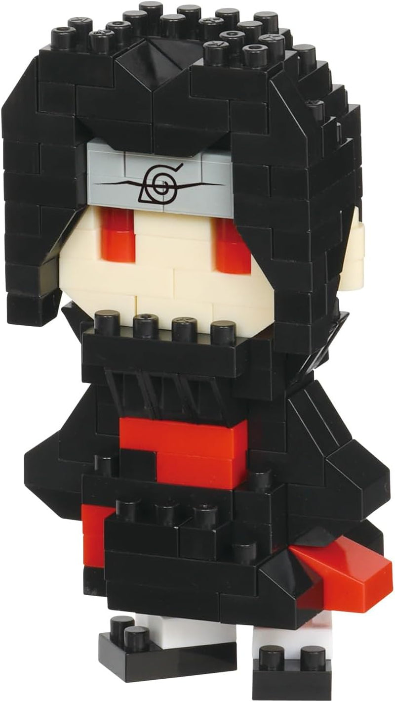 Bandai - Nanoblock - Kakashi Hatake - Mini-Bausteinfigur - Konstruktionsspiel - Bausatz für Manga-Pixel-Figur - NBCC137
