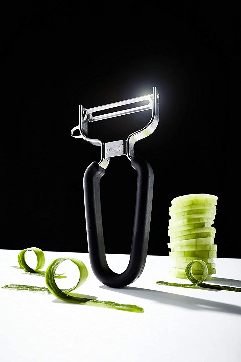 Lurch Economy Peeler Stainless Steel Potato Peeler with Blade Head Furniture Peeler Naty Shop