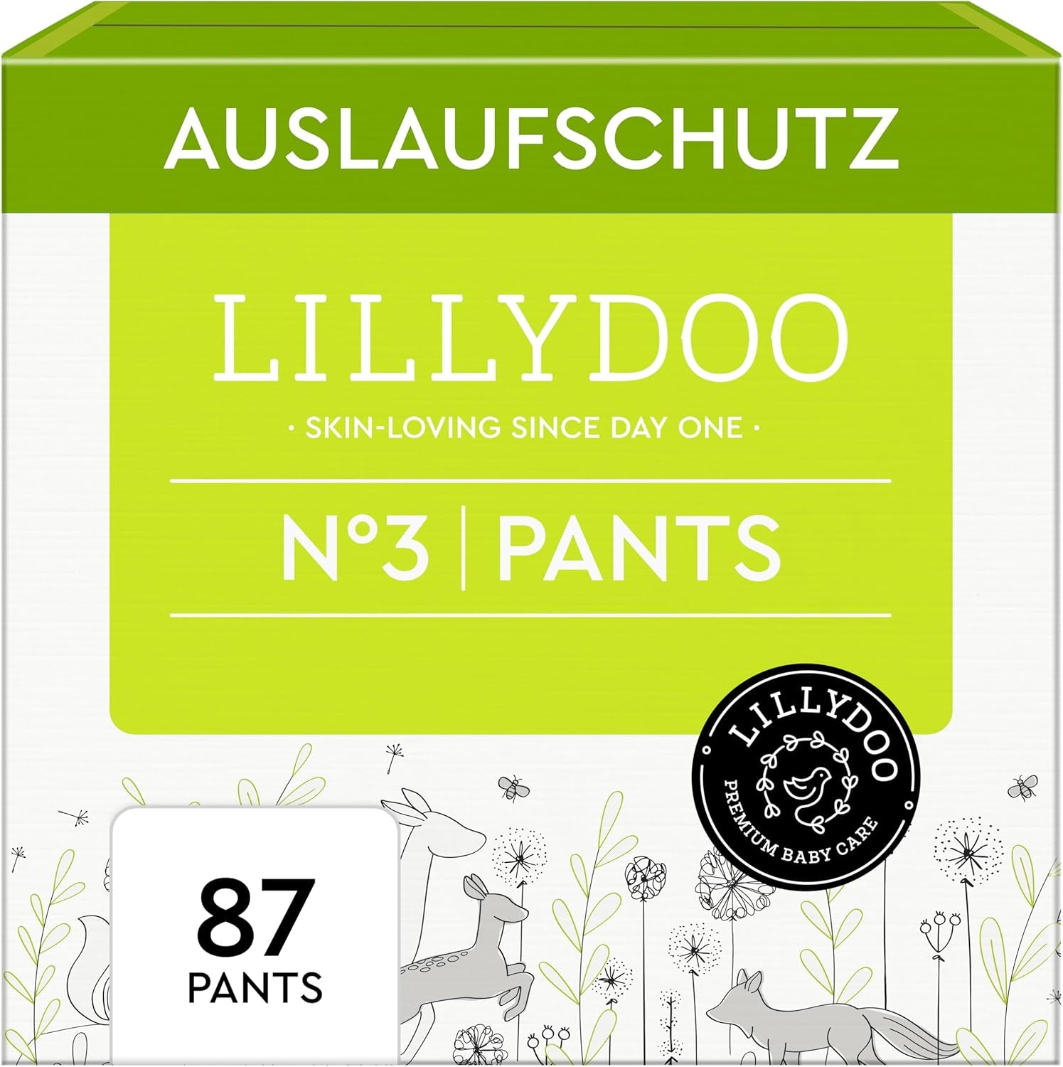 LILLYDOO Skin Friendly Pants Size 5 (12-17kg) Monthly Box (105 Pieces)