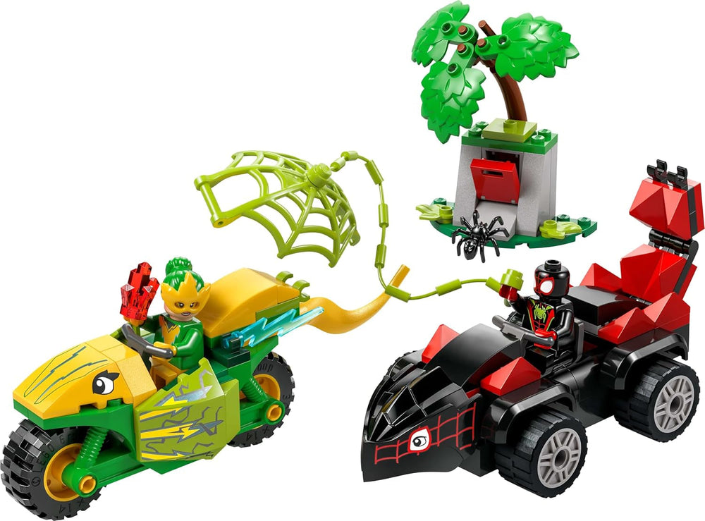 LEGO Marvel Action Fun With Spin And Electro In Their Dino Speedsters, Buildable Superhero Car For Boys And Girls From 4 Years, Hero Set With Toy Car, Spidey And His Super Friends 11198 Building Sets Beuche den LEGO-Store