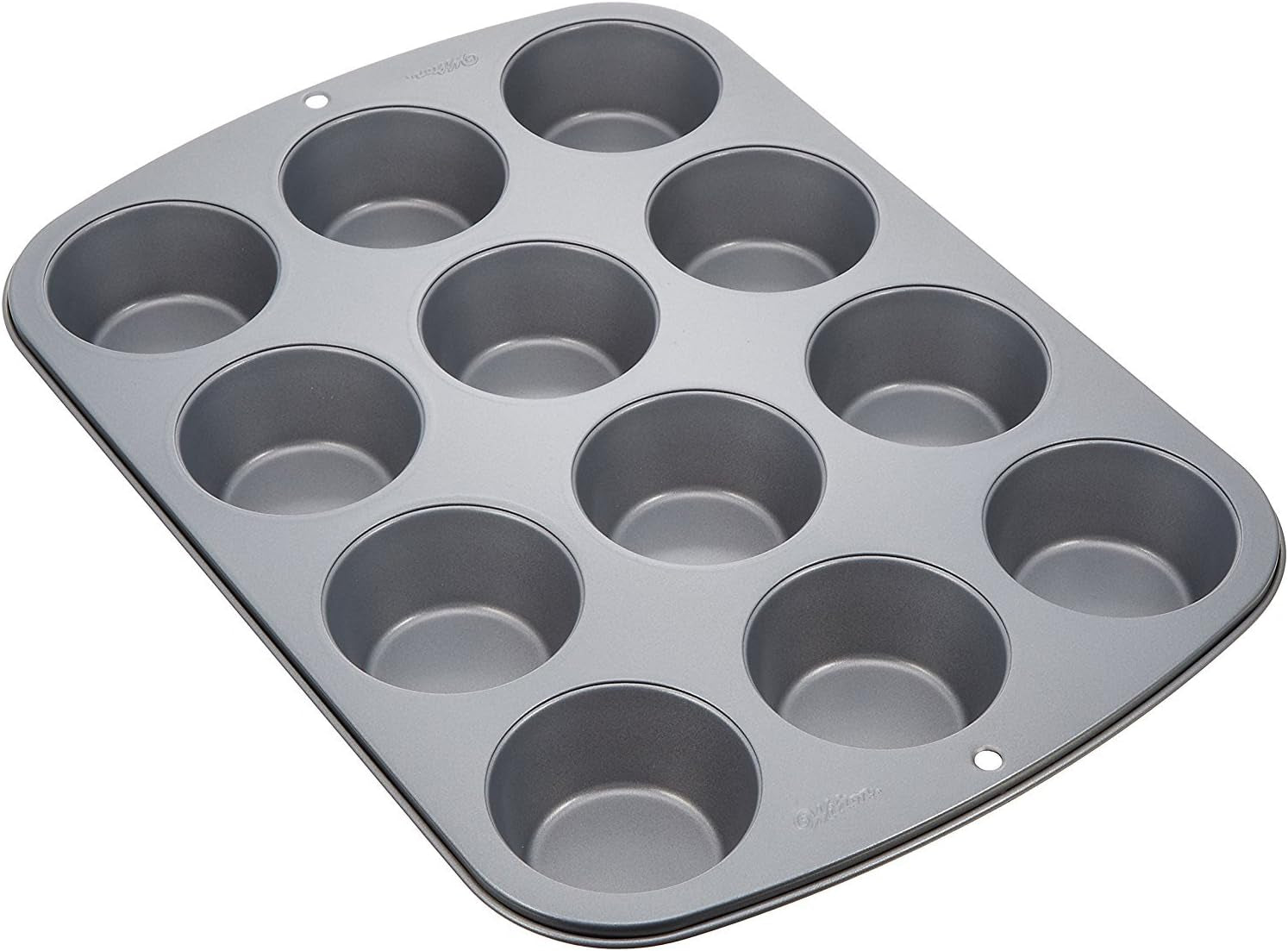 Wilton 24 Er Mini-Muffinbackform, Antihaftbeschichte, Silber Molds and baking trays Naty Shop 3.22 X 26.64 X 36.83 Cm