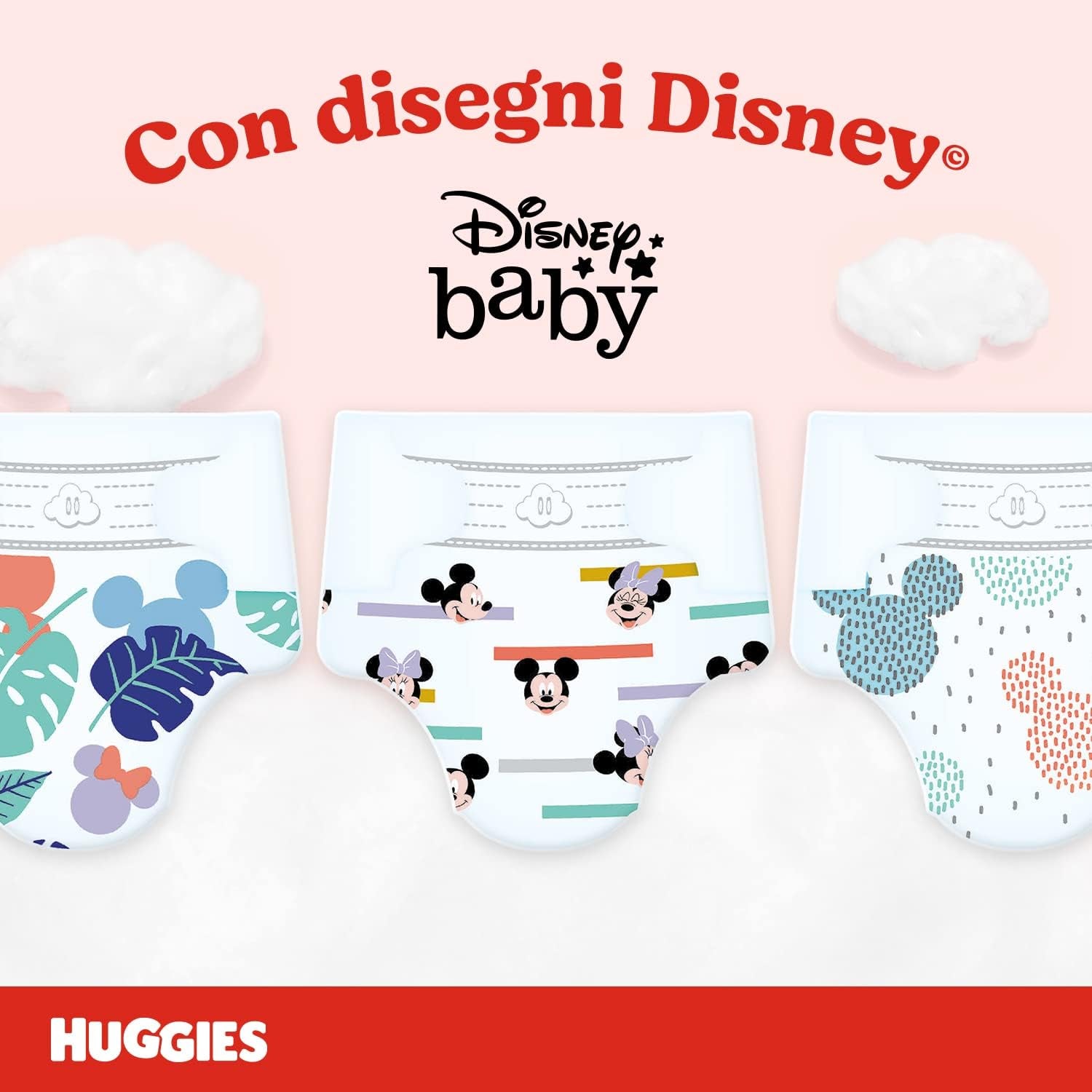 Huggies Ultra Comfort Diapers, Size 4 (7-18 kg), Disney Design, Value Pack, 150 Pieces