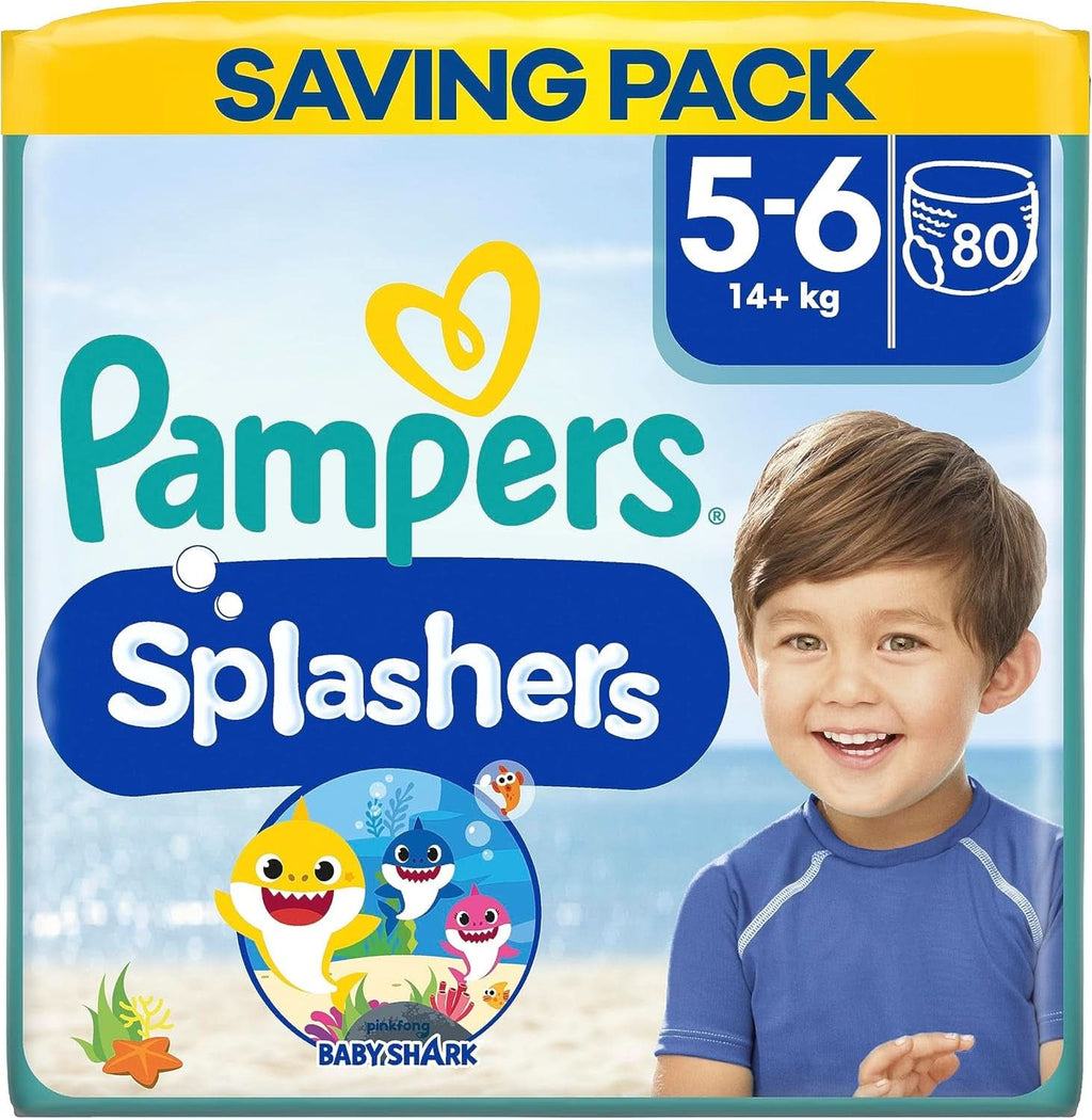 Pampers, scutece pentru plaja sau piscina, diverse marimi Mama si Copilul Naty Shop Marimea 5/6 (80 bucati)