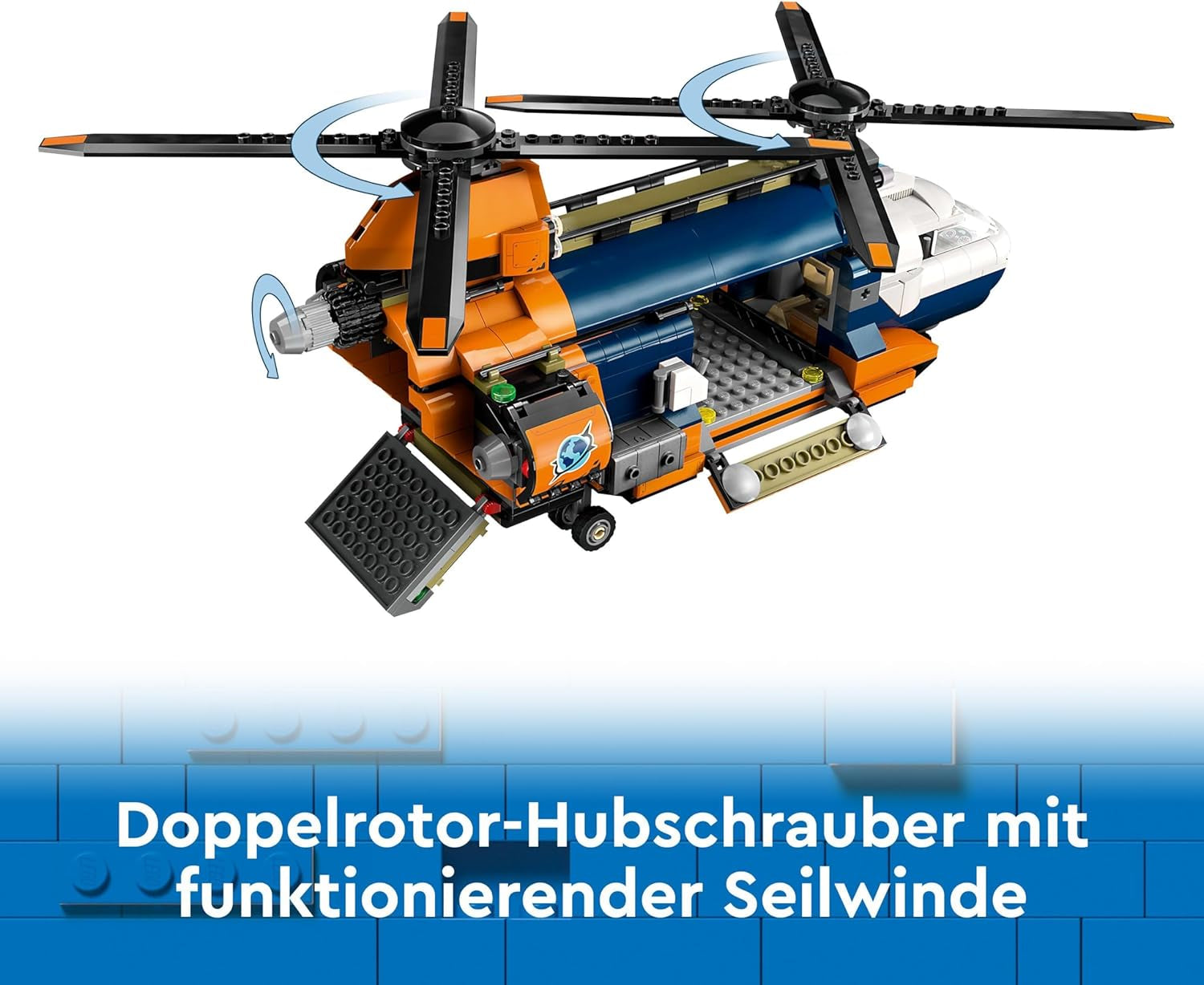 LEGO City Jungle Explorer Helicopter, Adventure Playset for Kids 8+, Christmas or Birthday Gift for Kids, 5 Minifigures and 3 Gorillas 60437 Building Sets Besuche den LEGO-Store