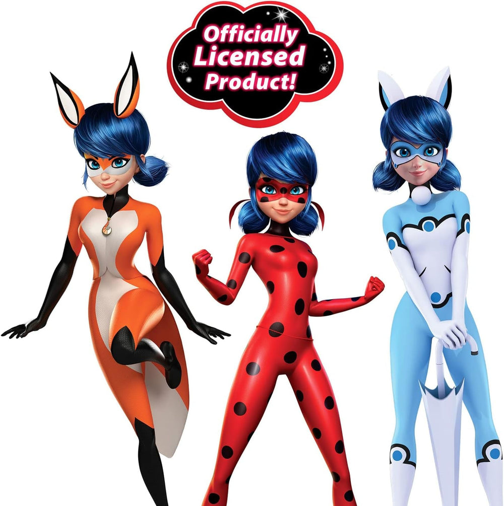 Bandai - Miraculous Ladybug - Doll Marinette Color Change Surprise - Miraculous Jointed Doll, 26 Cm + 3 Surprises - Random Model - P50390 Dolls Naty Shop