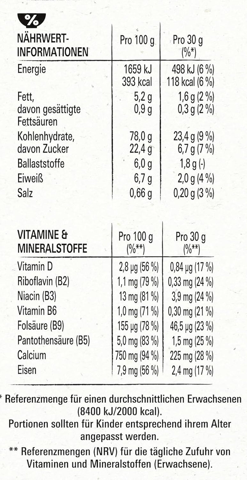 Nestlé Cookie Crisp (+20%), Whole Grain Breakfast Biscuit Cereal for Kids, Pack of 1 (1x450g)