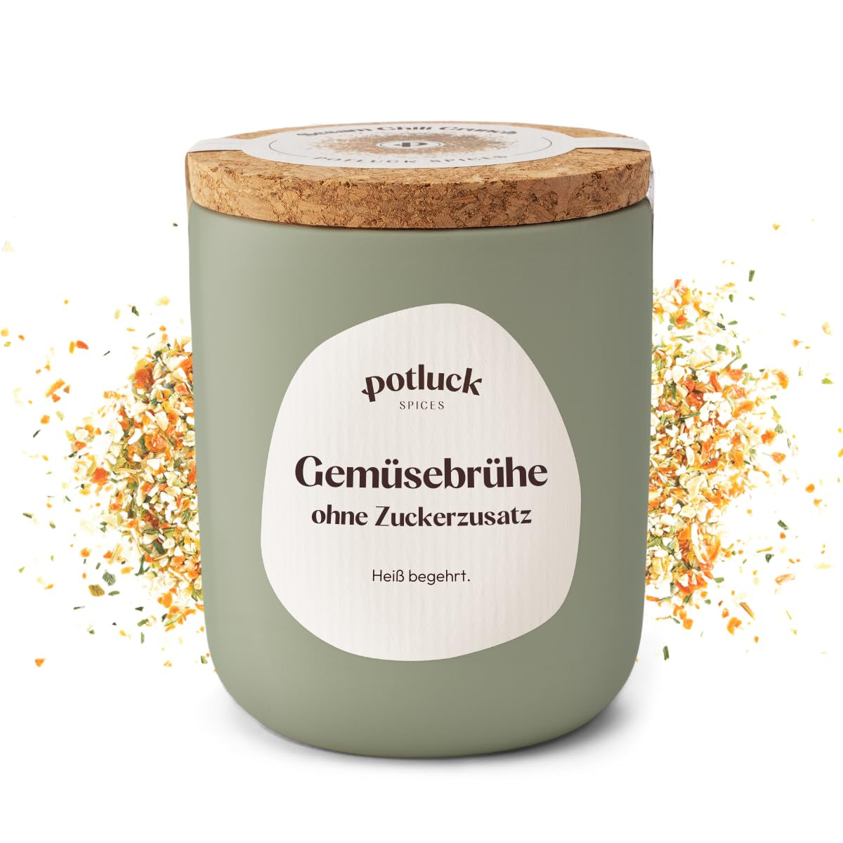 Potluck | Stullen Spice | Gewürzzubereitung im Keramiktopf | 60 g | Vegan, gluten-free and with natural ingredients