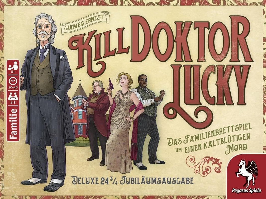 Pegasus Spiele 51797G Kill Doctor Lucky, white