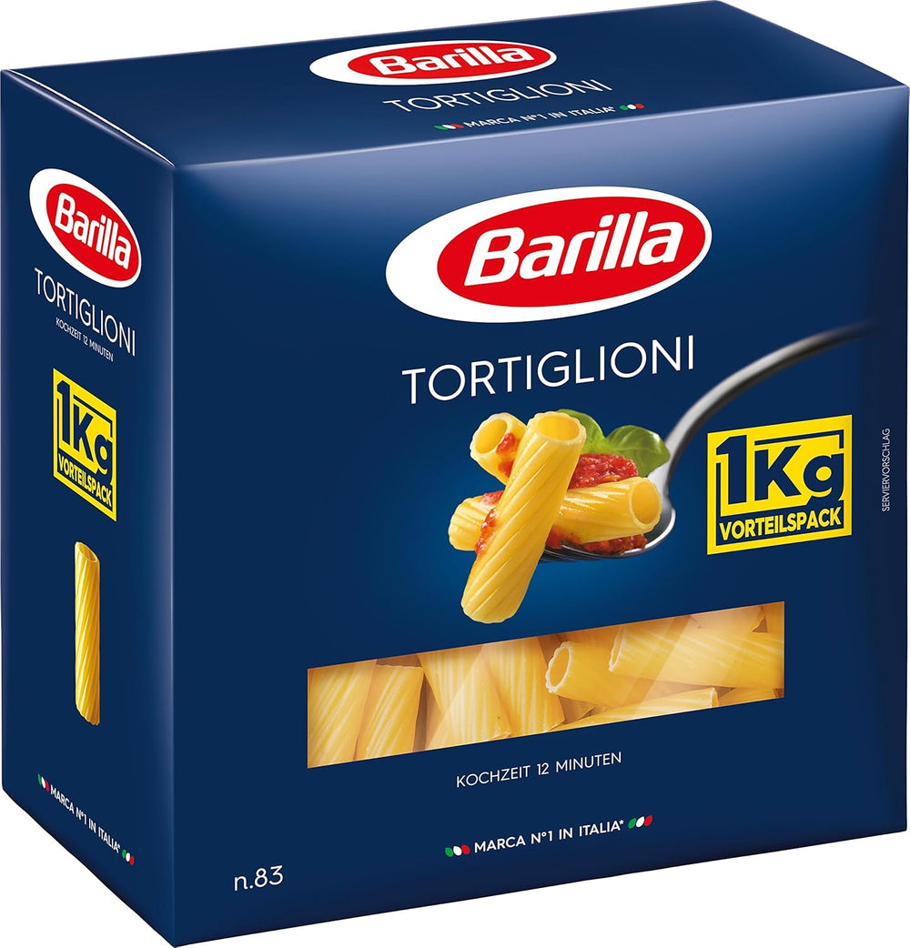 Barilla Classic Spaghetti No. 5 pasta from high quality durum wheat, always al dente (1 x 1 kg)