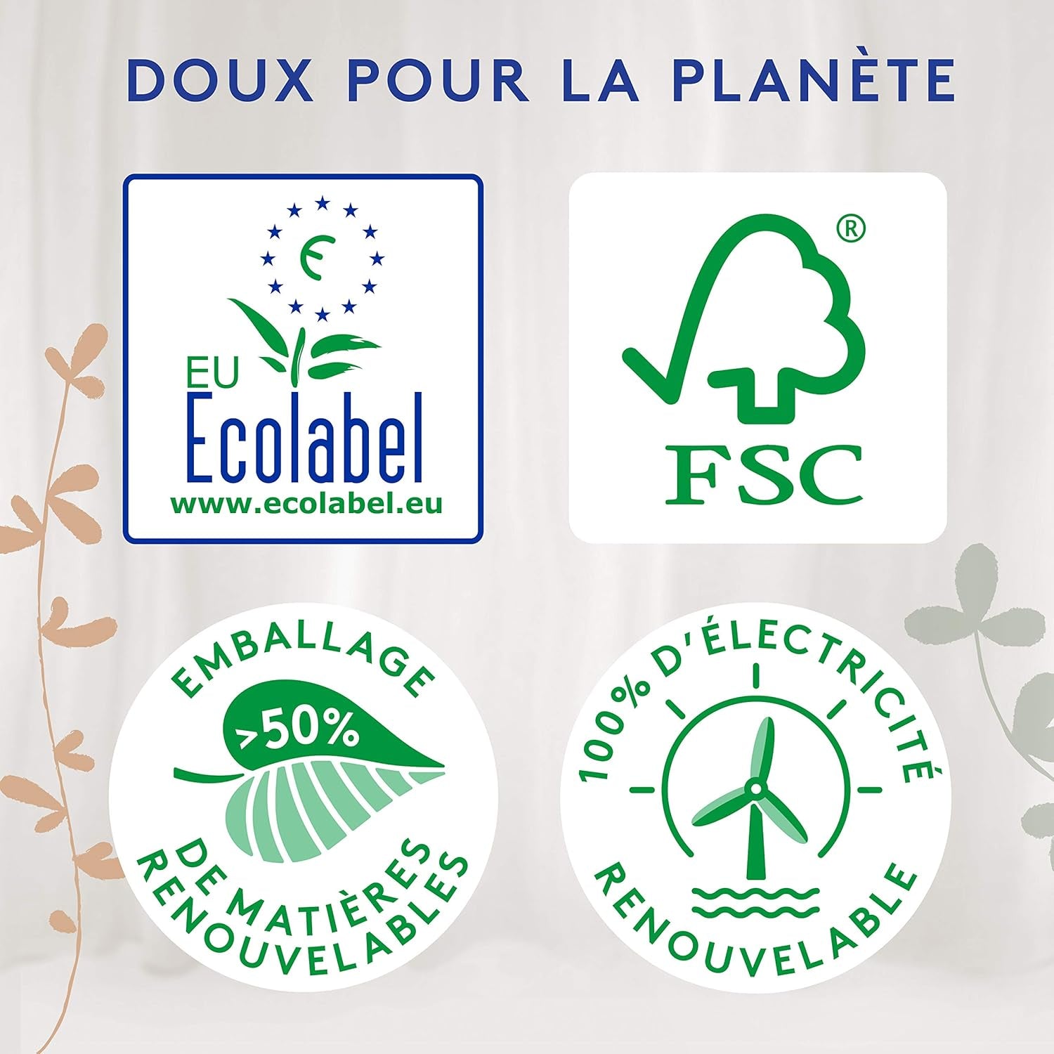 Douceur Naturelle diapers, size 5 (12-20 kg), 1 month, 140 diapers