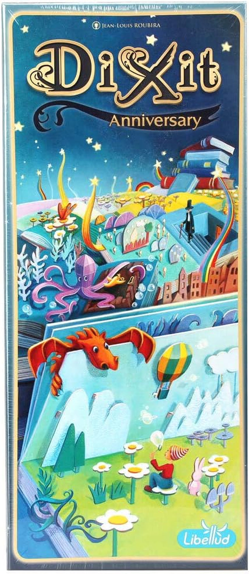 Asmodee, Dixit, German Version, Base Game, A Picture is Worth a Thousand Words, Creative Family Game for 3-8 Players Ages 8+, Game of the Year 2010 with 30 Minute Playtime