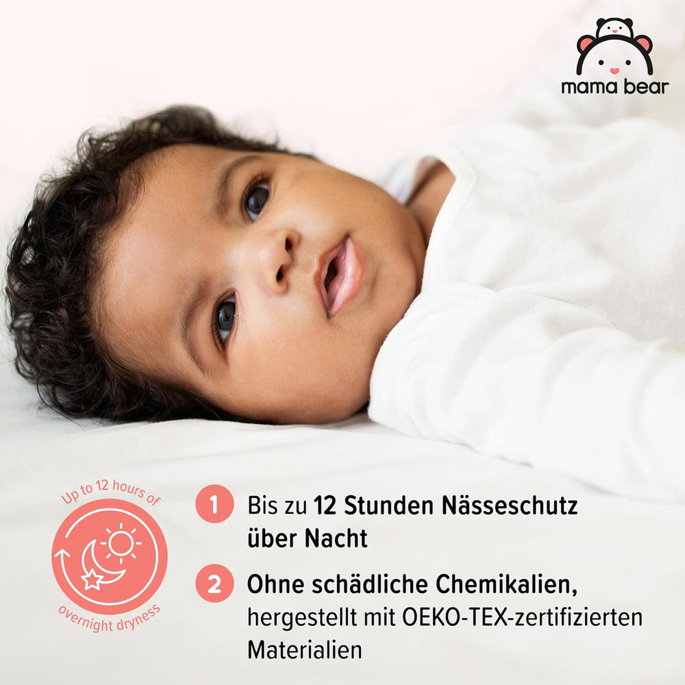 Amazon Brand: Mama Bear Disney Diapers, Size 5 (12-17kg) - Monthly Box, White, 140 Pieces (2 Packs of 70)