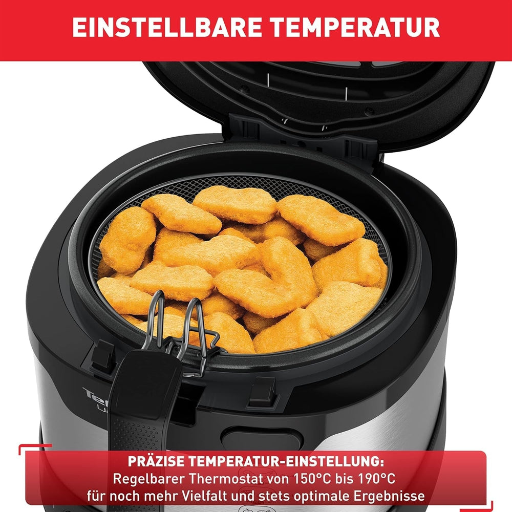Fryer Tefal Uno M FF215D, 1470 Watts, capacity: 1 kg Naty Shop Appliances