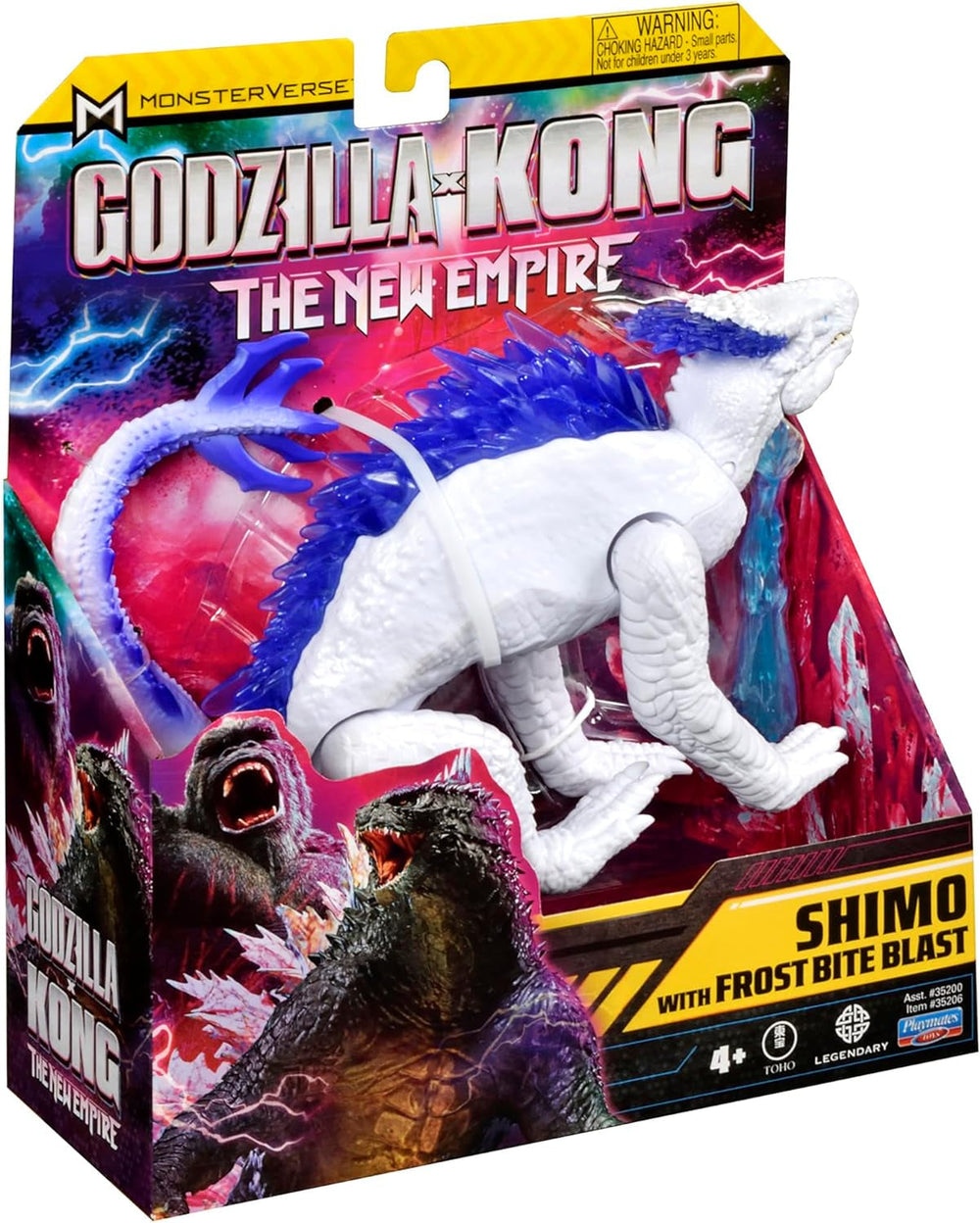 Godzilla X Kong Monsterverse 7.6 Cm Action Figure Basic Series - Shimo cu Frost Bite Blast Action figures Naty Shop