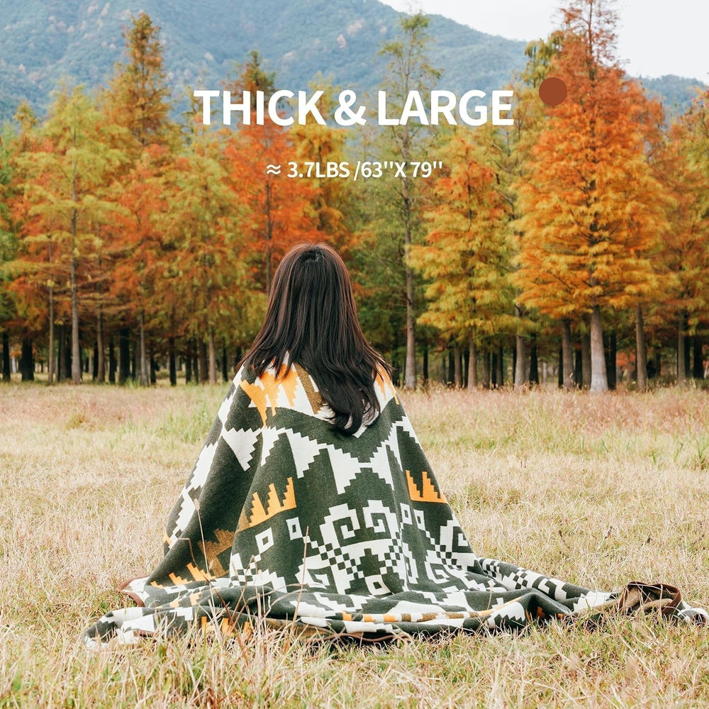 ACUSHLA 200.7X160 Cm, 1.7 Kg, blanket, woolen blanket, warm travel blanket, knitted blanket, decorative, blankets for sofa, chair, sofa, bed, living room, camping, suitable for all seasons Ww203 Beds and Blankets Besuche den ACUSHLA-Store