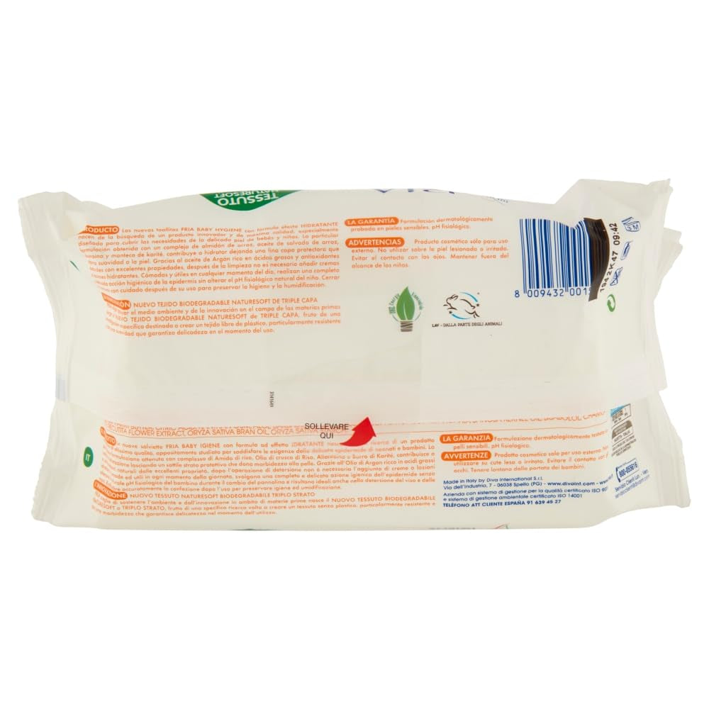 Wet Wipes, Pack of 2 (144 Wipes)