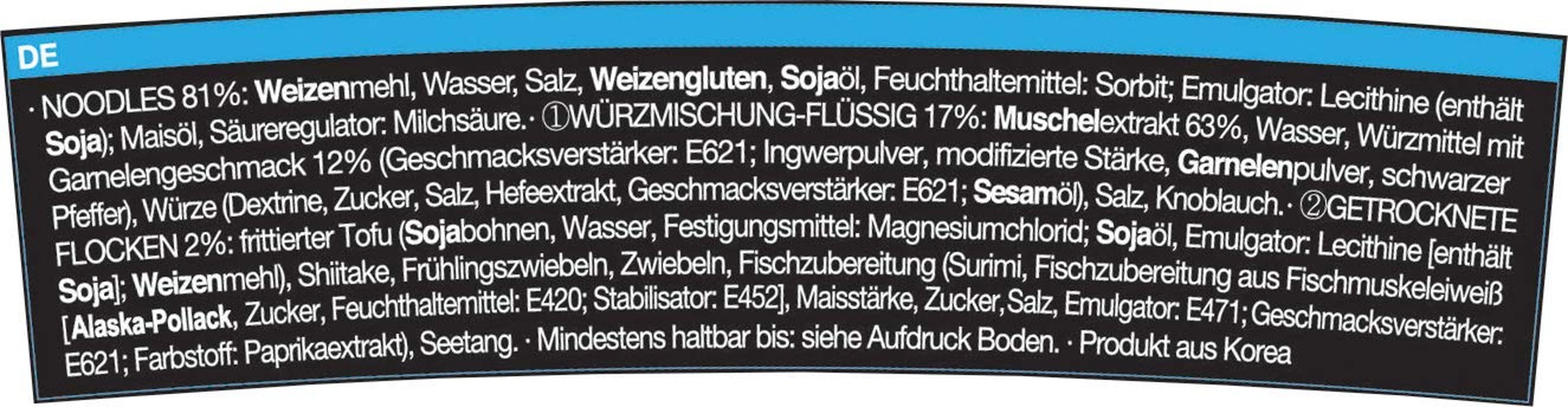 Allgroo Udon Cup Instant Noodles - Flavorful Spicy Seafood Udon Soup - Quick Preparation (1 x 173g)