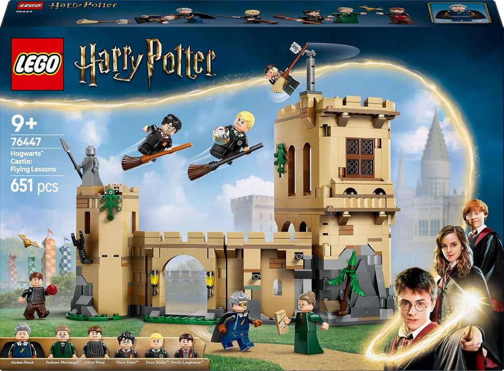 Hogwarts Castle LEGO Harry Potter: Flying Lessons Adventure Playset with 6 Collectable Minifigures Including Draco Malfoy and Professor McGonagall Role Play Set for Boys and Girls 9 Years Old 76447 Building Sets Besuche den LEGO-Store