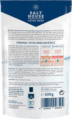 Salthouse Original Dead Sea Bath Salts, Bath Salts, Soothing Skin Irritation, For Sensitive Dry Skin, 100% Natural, 500 Grams Naty Shop Shower & Bath