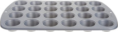 Wilton 24 Er Mini-Muffinbackform, Antihaftbeschichte, Silber Molds and baking trays Naty Shop