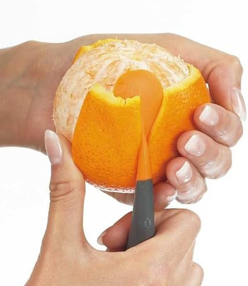 Lurch 10047 Orange Peeler with Nylon Blade for Easy Cleaning Peeler Naty Shop